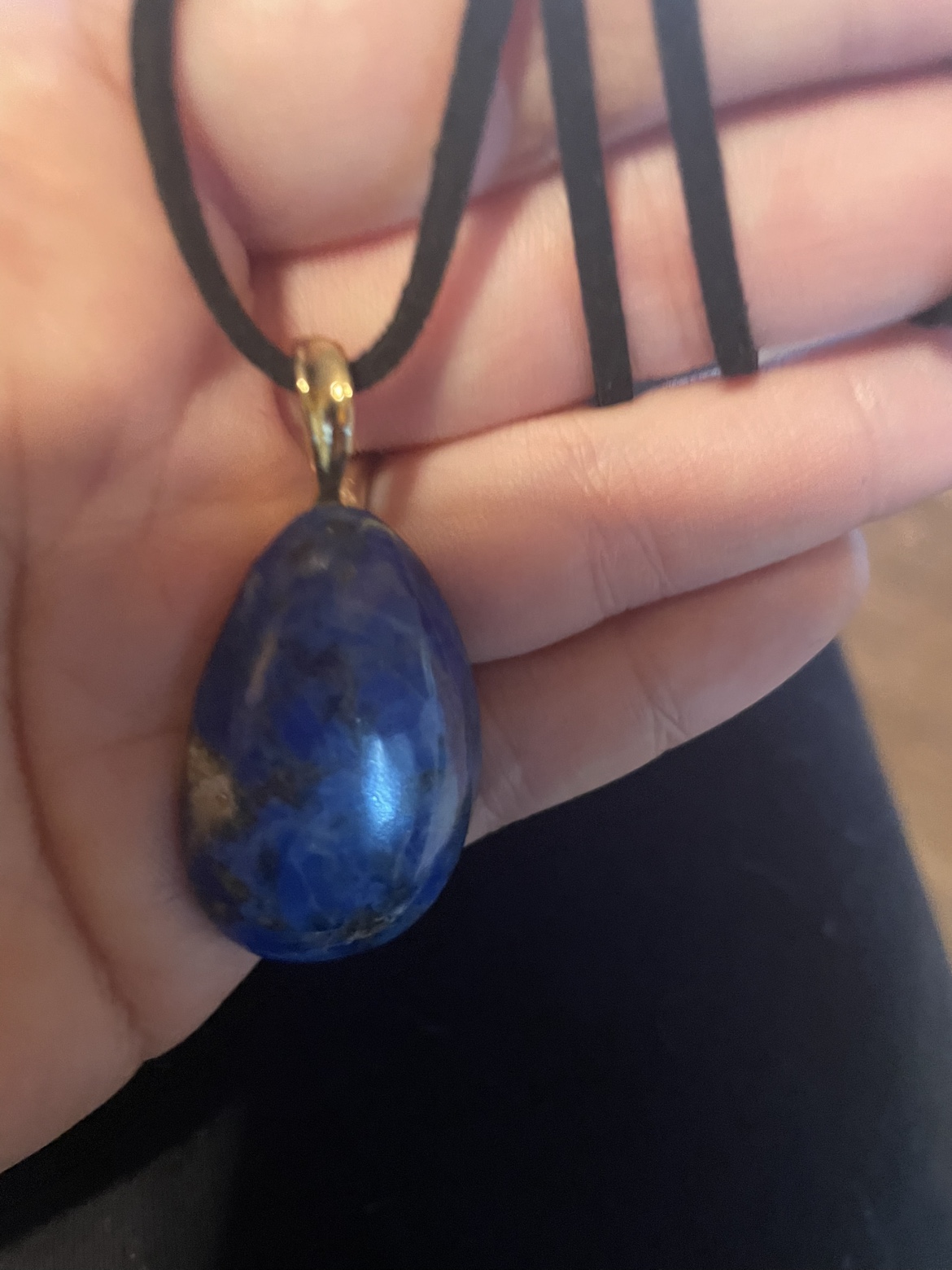 Lapis Lazuli Pendant Necklace