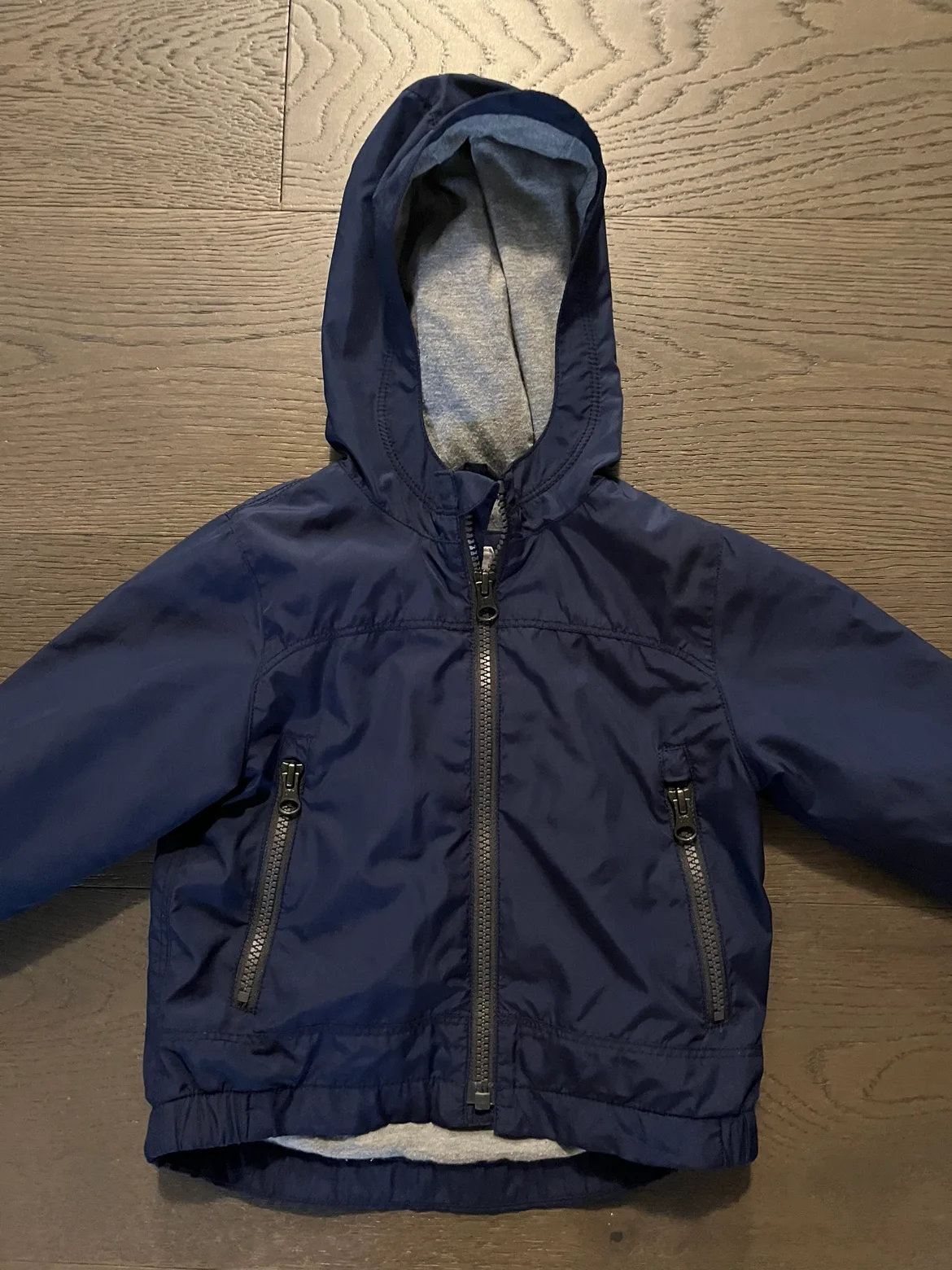 Baby gap navy kids windbreaker 12-18M NWT image indicator(2)