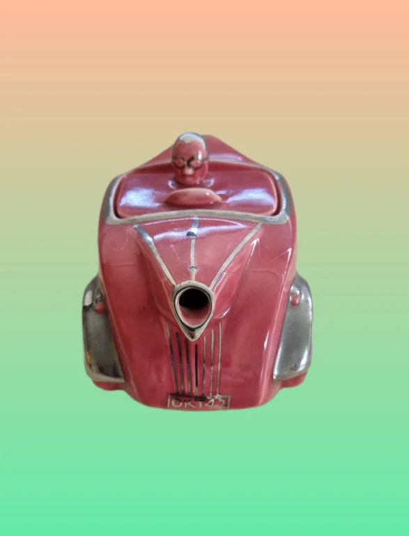 Antique Vintage Car Shaped Teapot ( Made in England) image indicator(6)