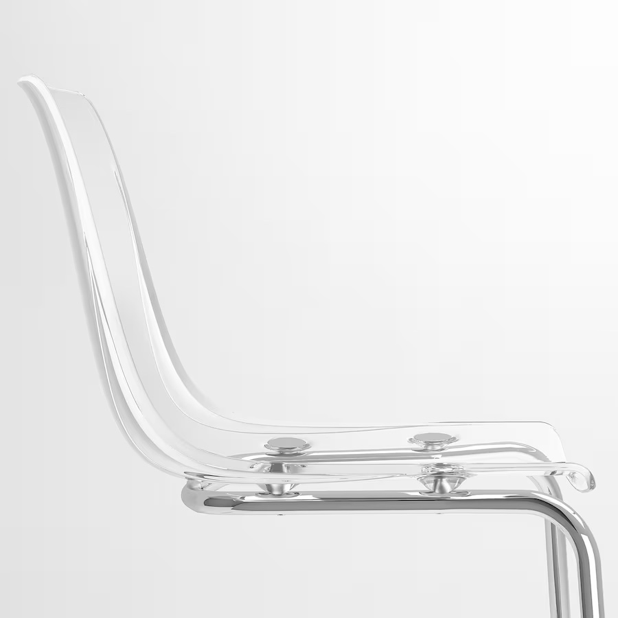 IKEA TOBIAS Clear Chair - photo 2