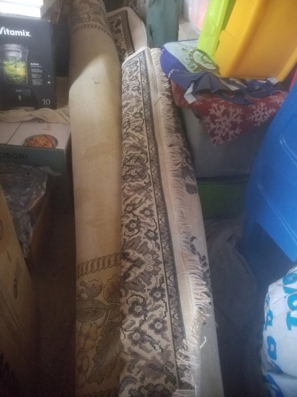 Rolled Up luxury Area Rugs