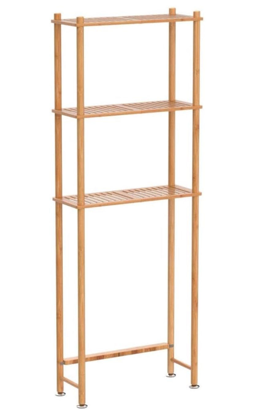 Bamboo Over the Toilet Storage - New - photo 5
