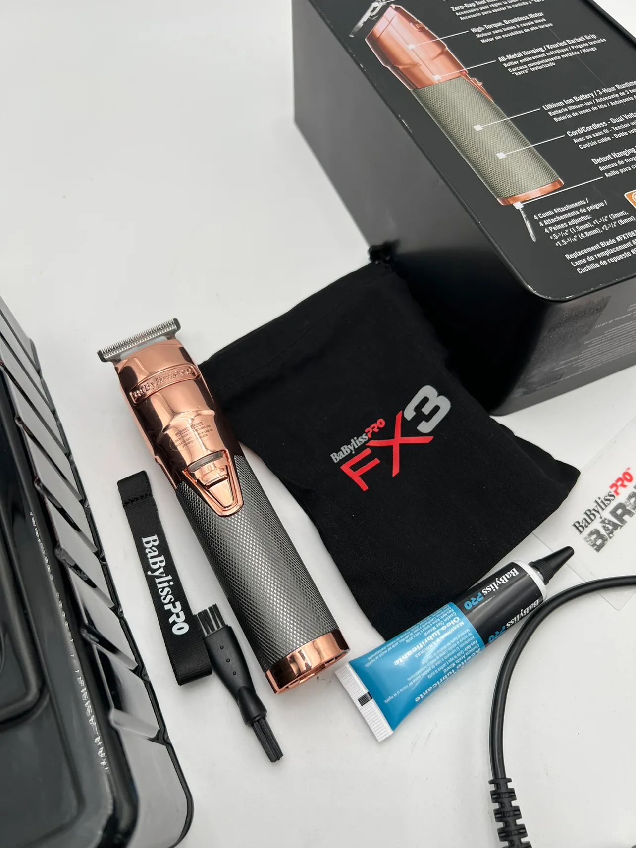 NEW BabylissPRO RoseFX Cordless Trimmer image indicator(3)