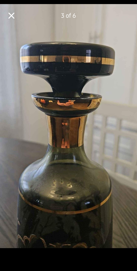 Vintage Glass Decanter Set - photo 3