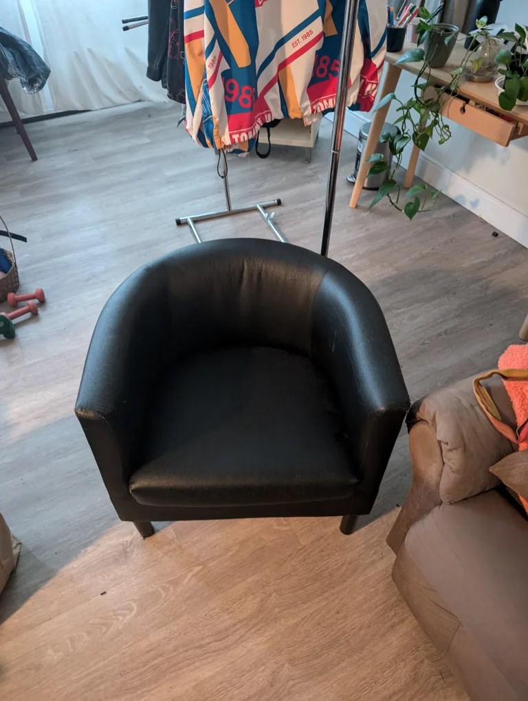 Black Armchair