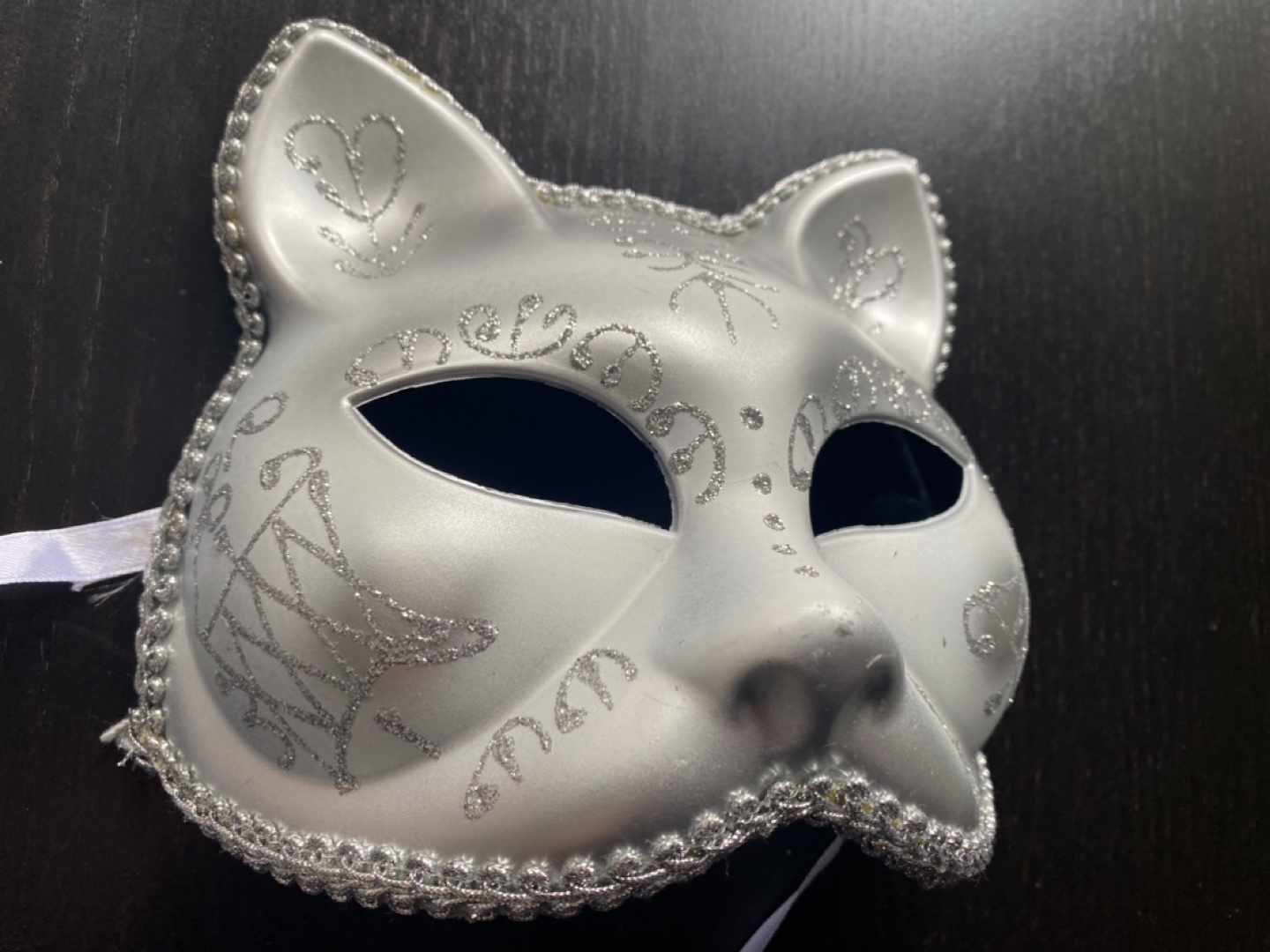 Silver Cat Mask - photo 2