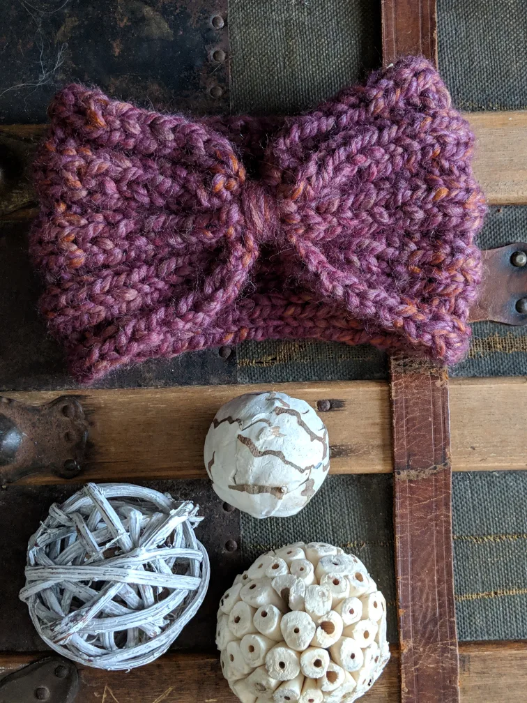 Fall Handmade Knitted Headband Adult Size SOLD Separately image indicator(7)