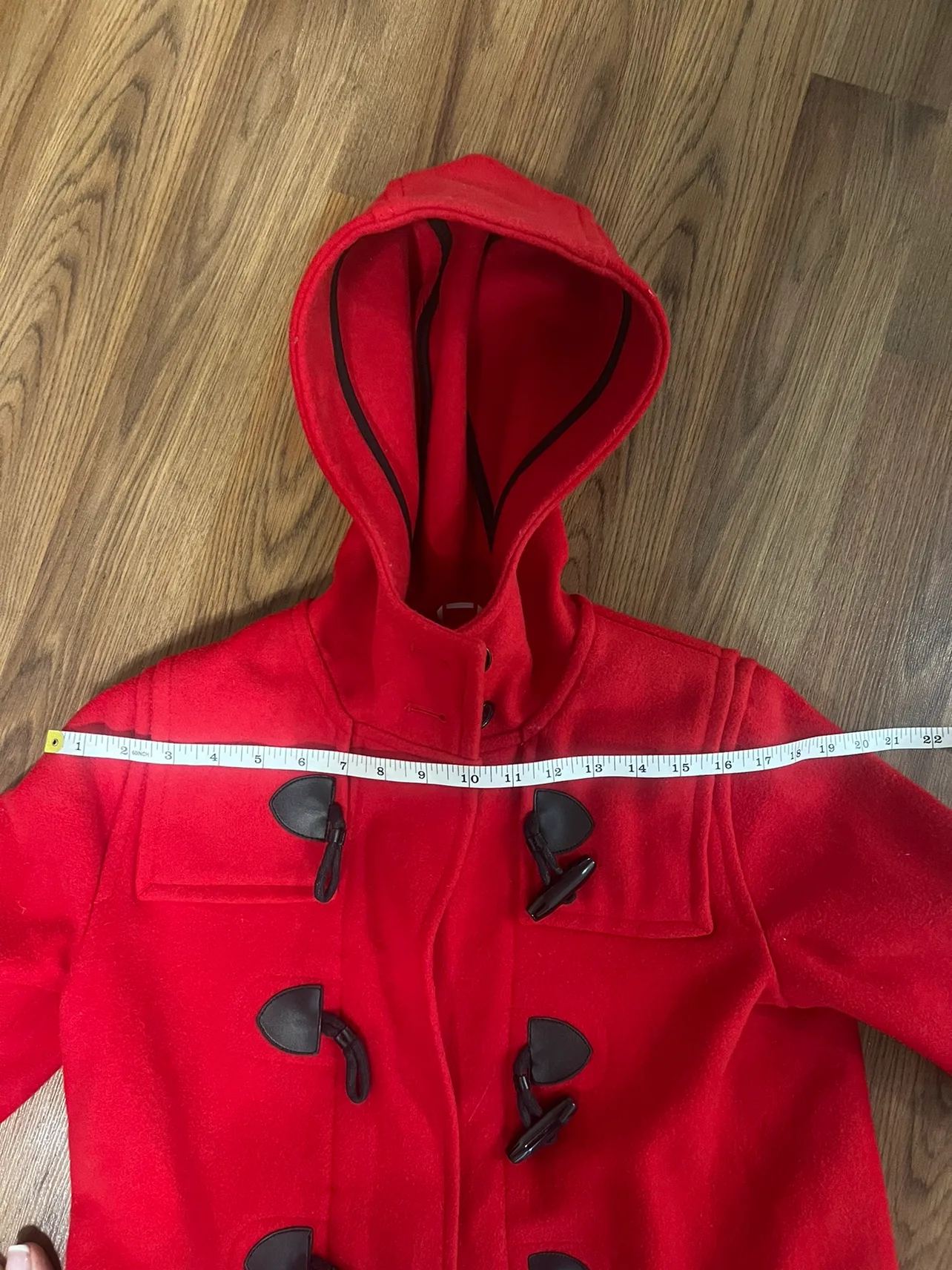 Hudson's Bay Red and Black Olympic Coat image indicator(7)