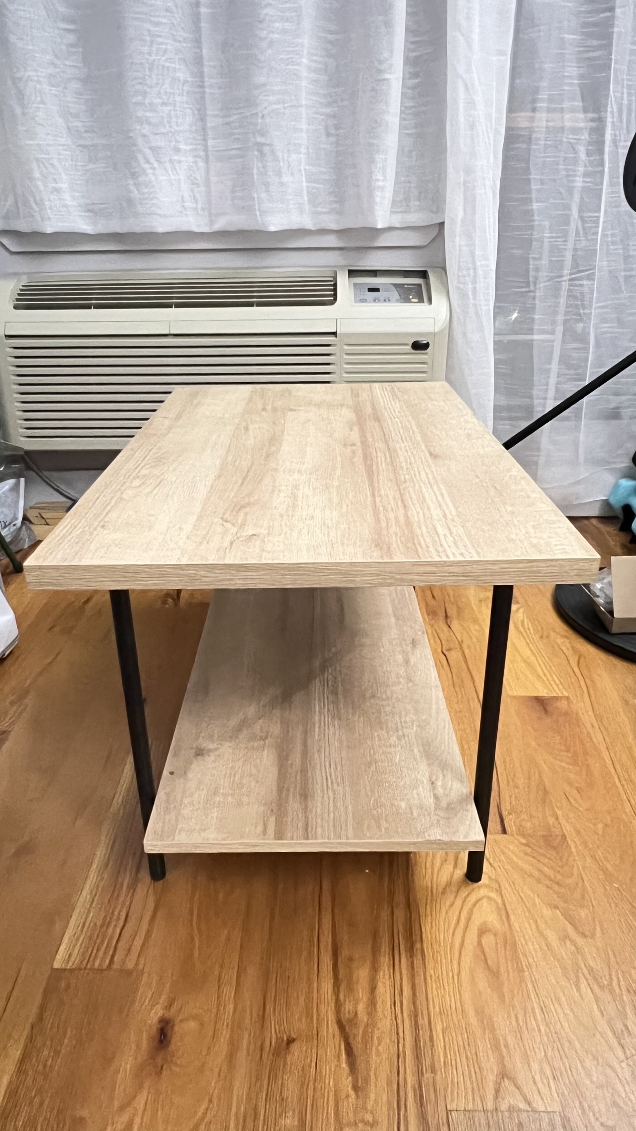 Wood and Metal Coffee Table - photo 2