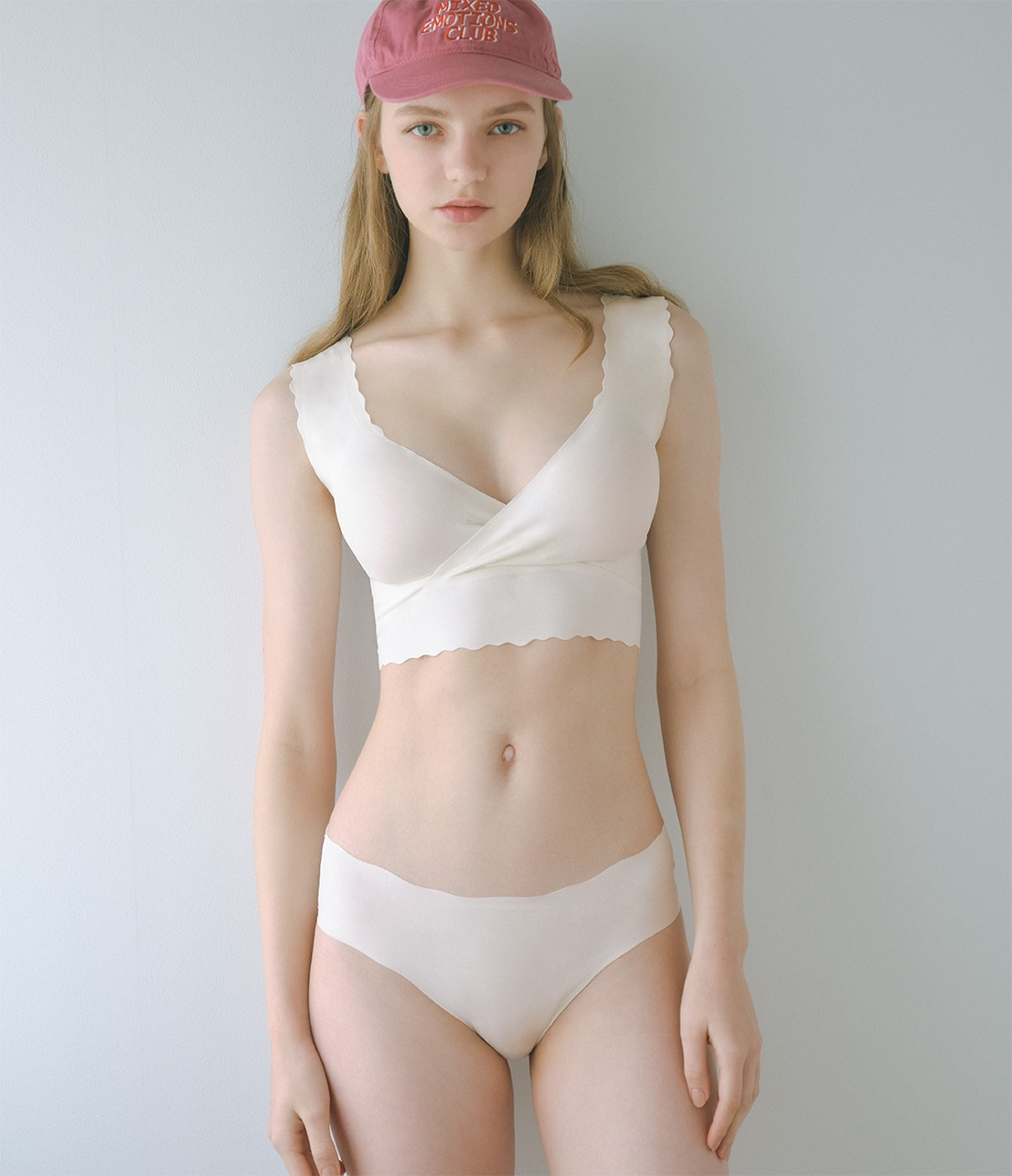 Peasy White Seamless Wireless Bra - photo 5