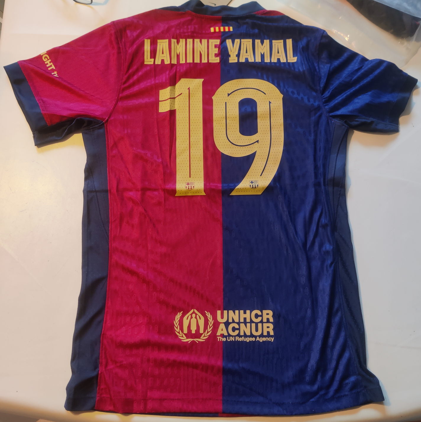 FC Barcelona Lamine Yamal Jersey new with tags size S,M,L and XL - photo 3