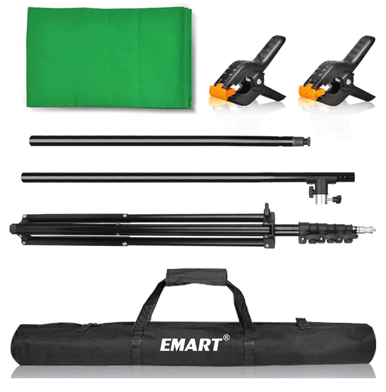 Green Screen Backdrop and Stand Kit