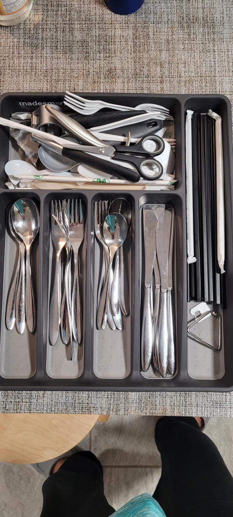 All Utensils & Silverware Organizer