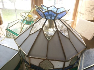 Stained Glass Light Fixture - photo 2