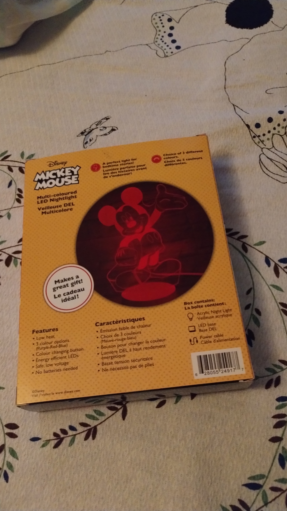 Mickey night light - photo 2