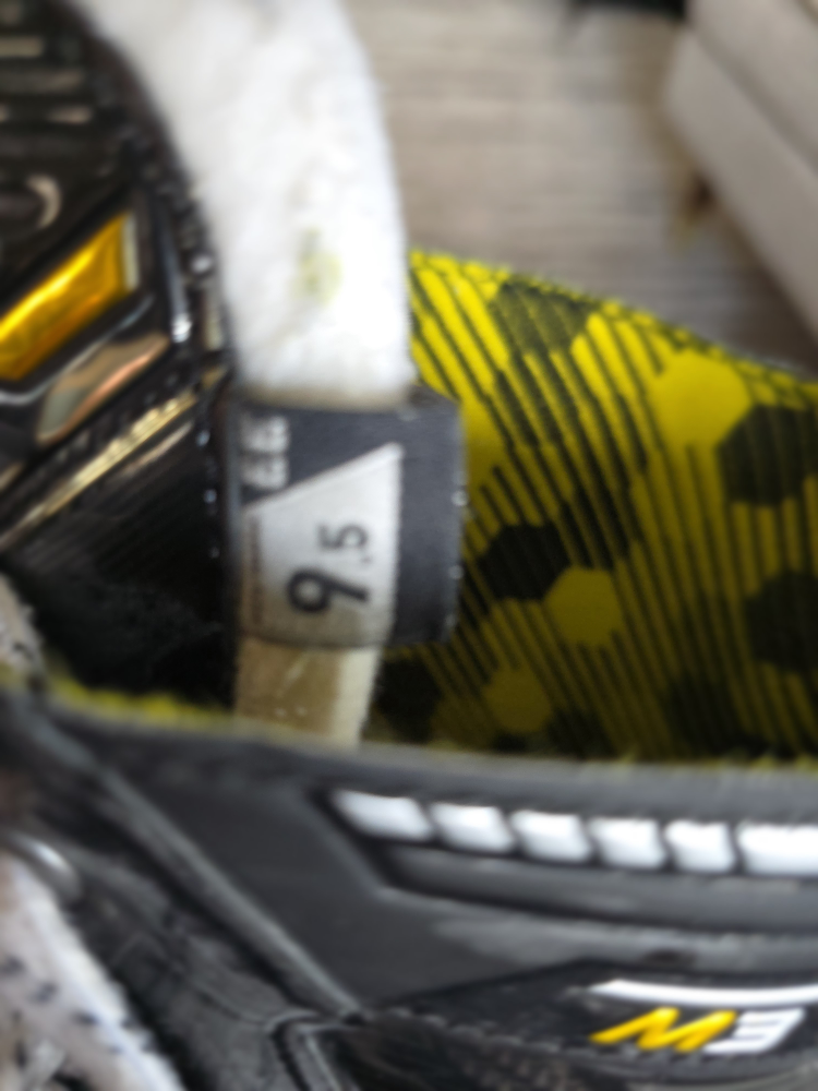 Bauer Supreme M3 Ice Hockey Skates, Mens size 9.5 EE - photo 4