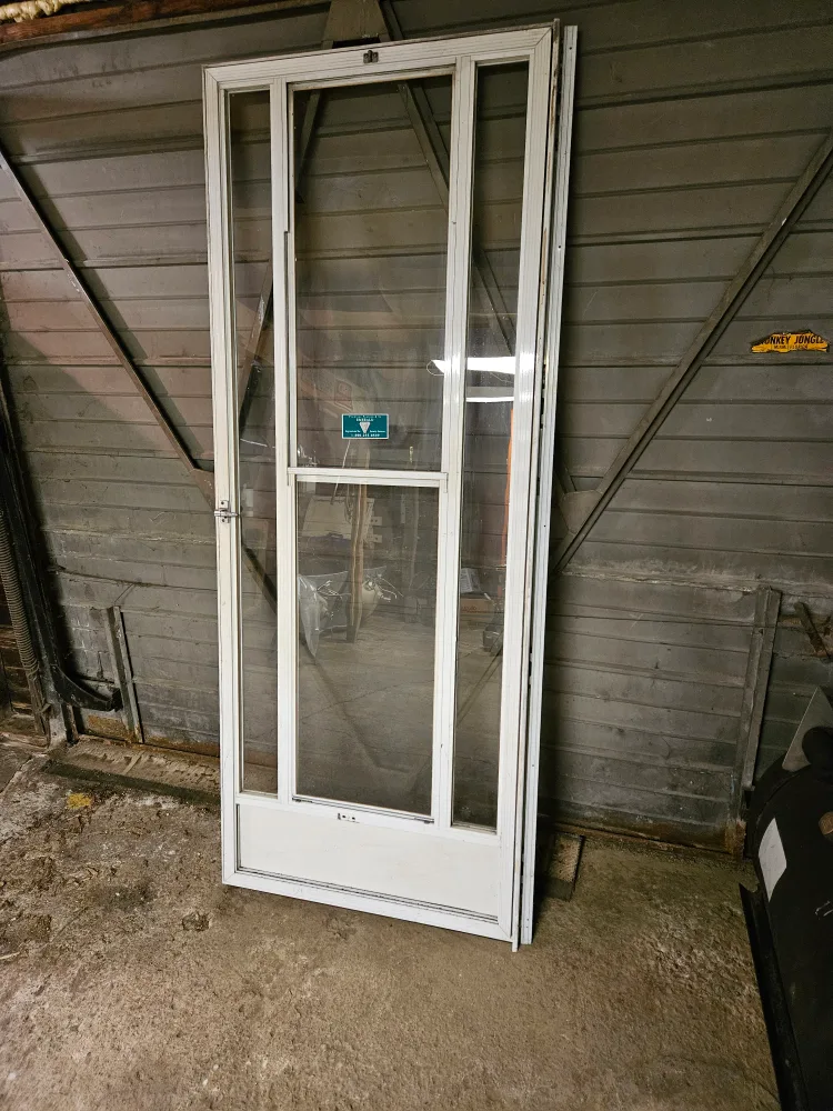 Glass exterior door with screen panel thumbnail