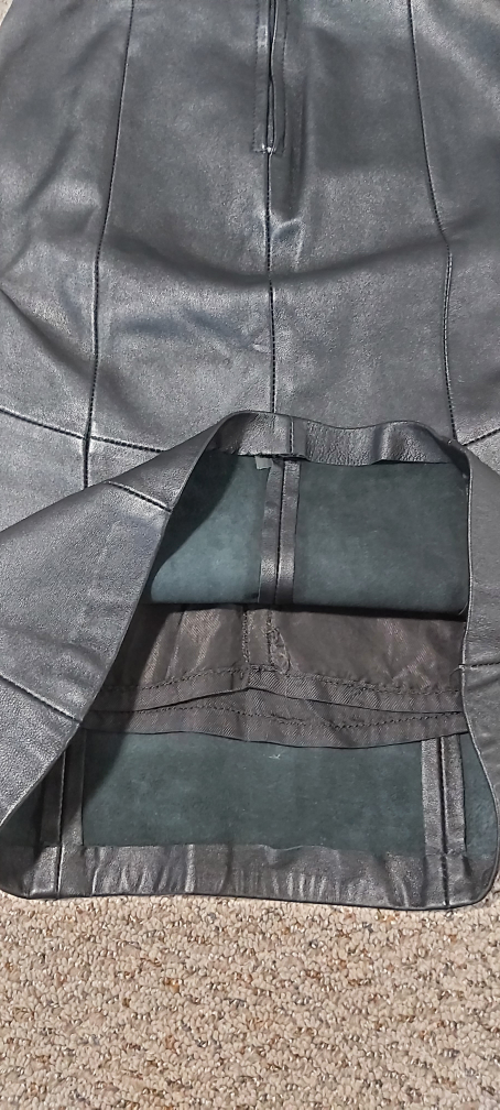 Real Leather Skirt size S - photo 3