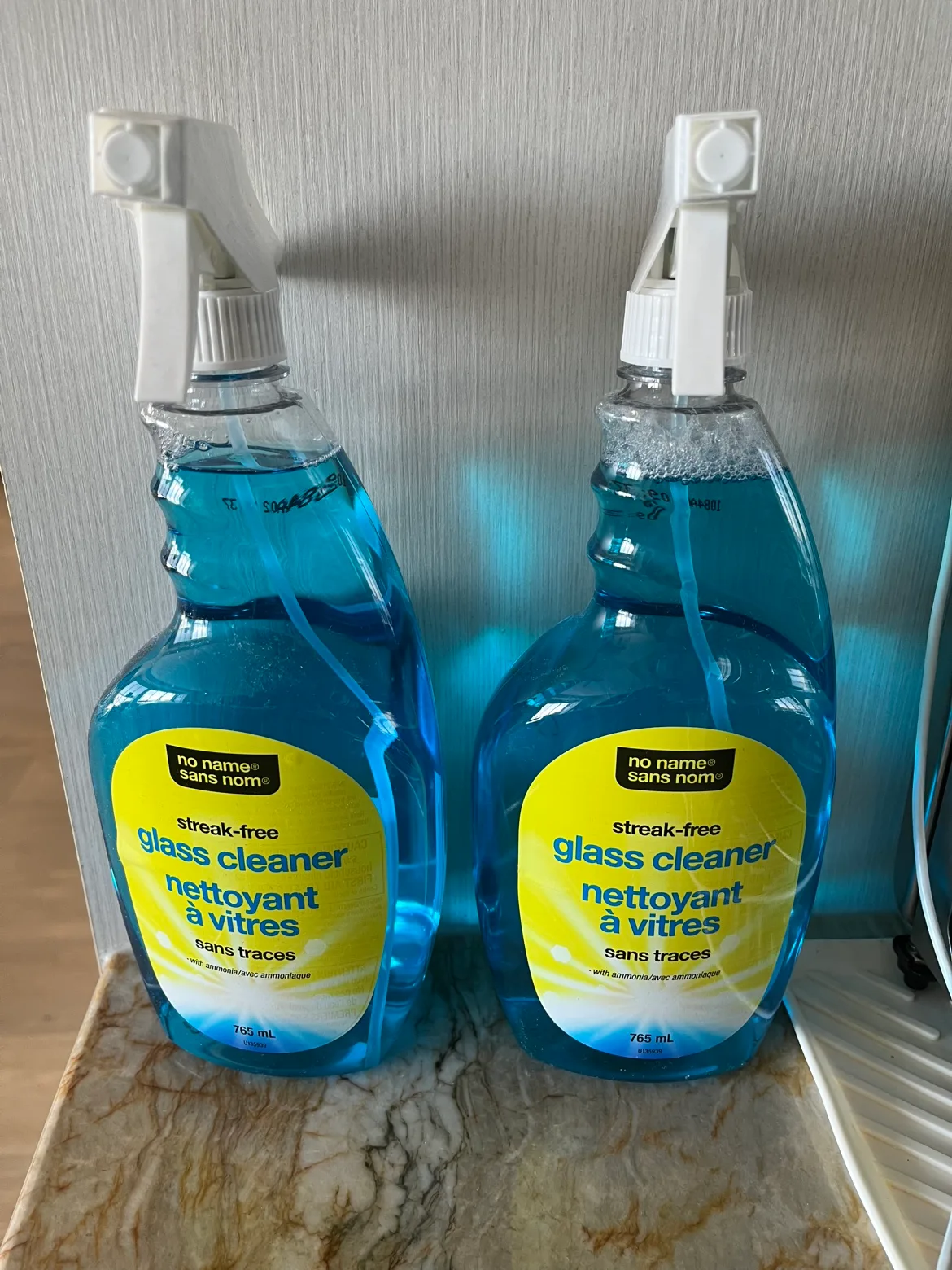 No Name Streak-Free Glass Cleaner - 2 Bottles