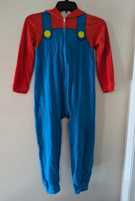Super Mario Kids Size S(6) Onesie thumbnail