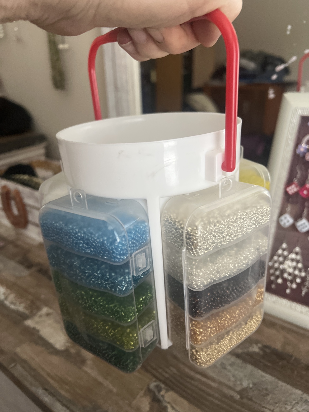 Bead Storage Organizer comes with beads - photo 2