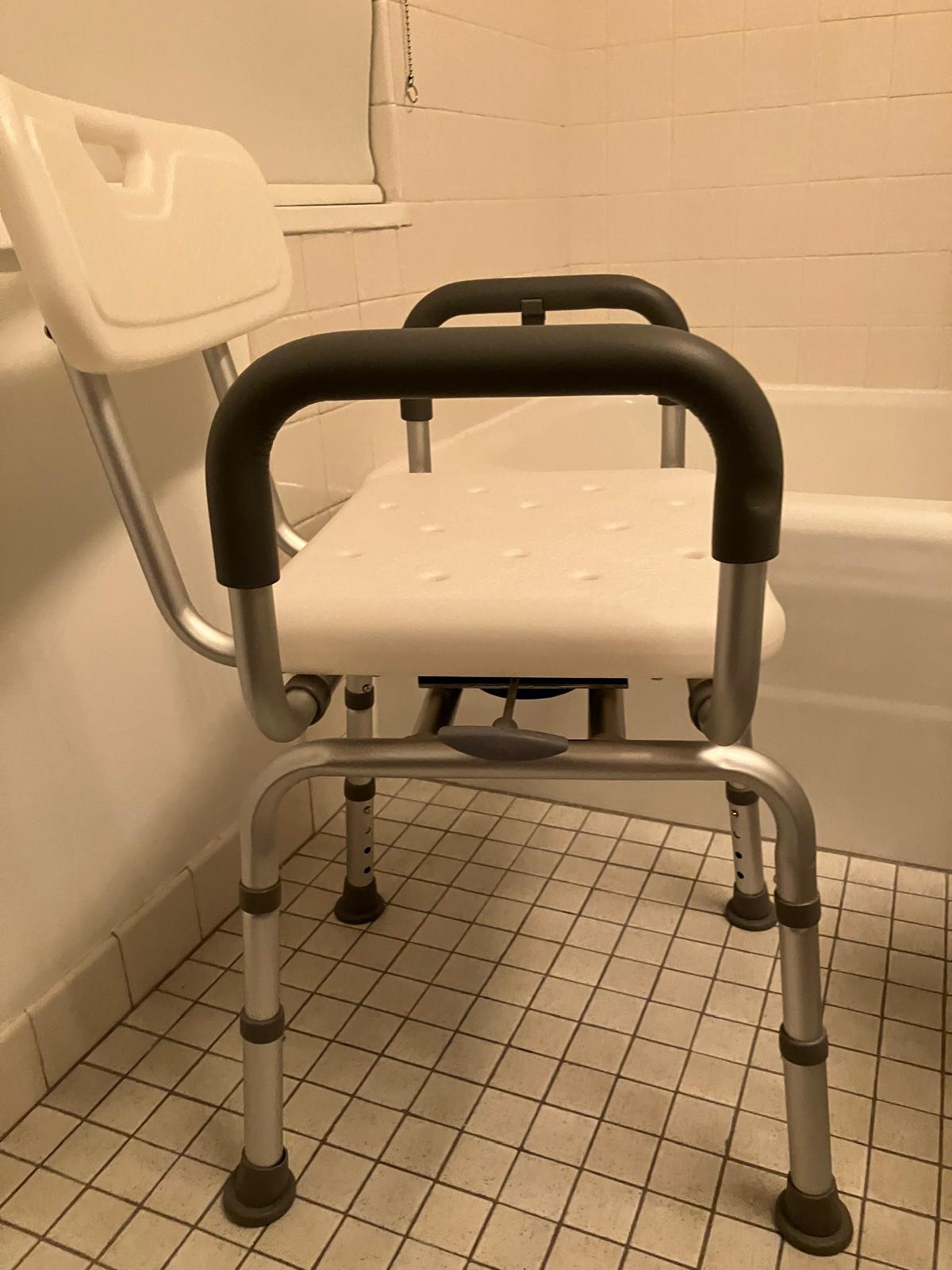 Bath Bench with Back - photo 2
