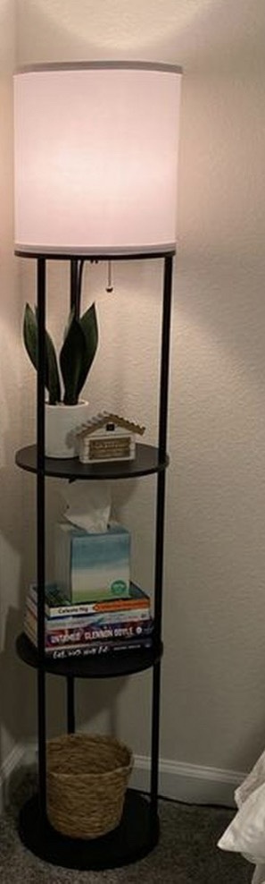 Floor Lamp with Shelves - photo 2