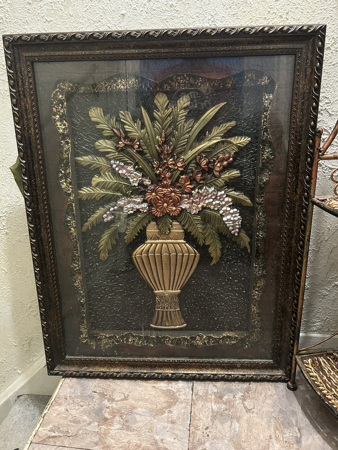 Framed Floral Wall Art