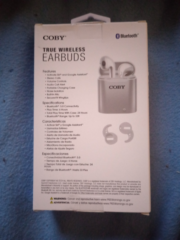 Coby True Wireless Earbuds - photo 2