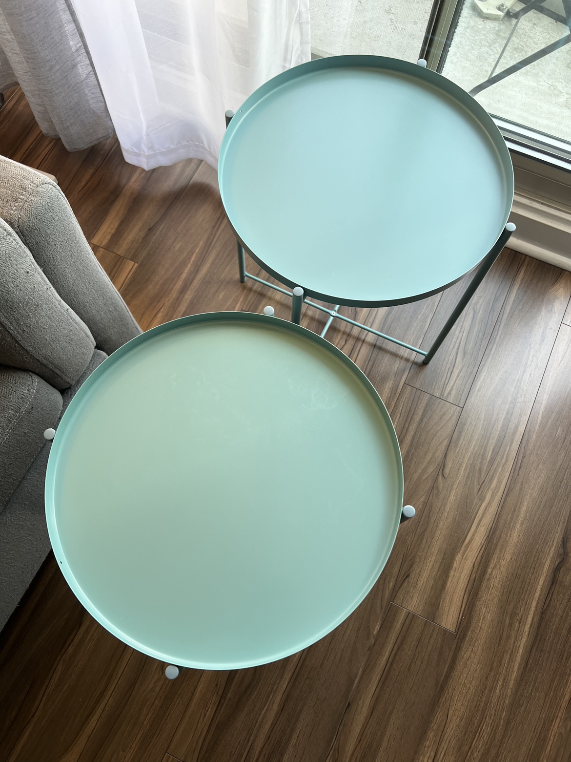 IKEA GLADOM Tray Table - Set of 2