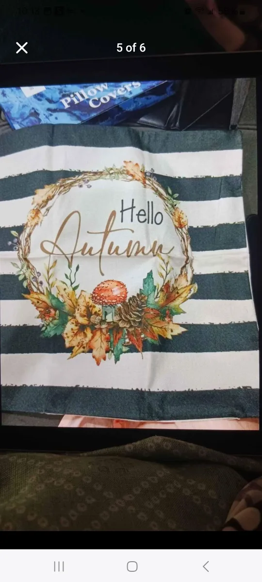 Set of 4 Fall Pillow Covers image indicator(3)