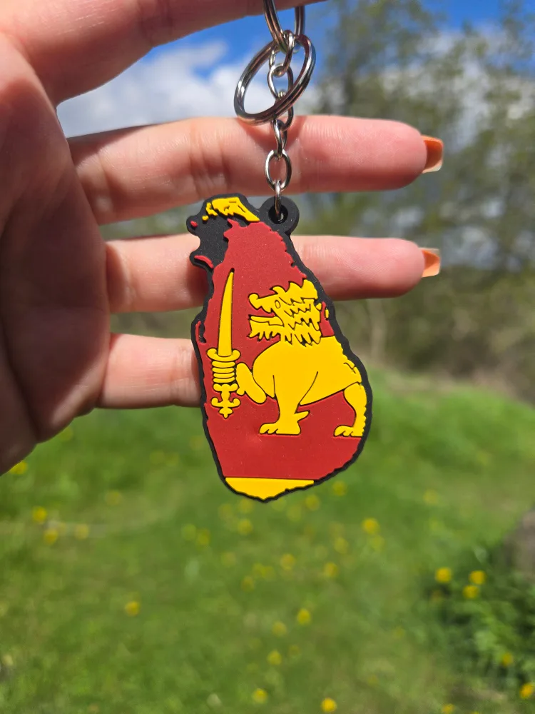 Keychains From Around The World. 2D Flag & Country $10 image indicator(5)