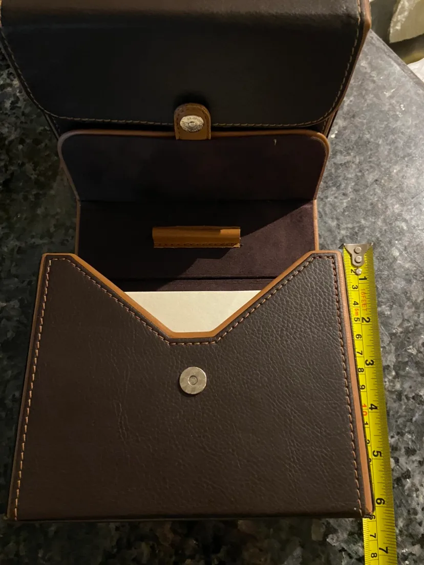 Leather Writing Cards Storage Box image indicator(7)