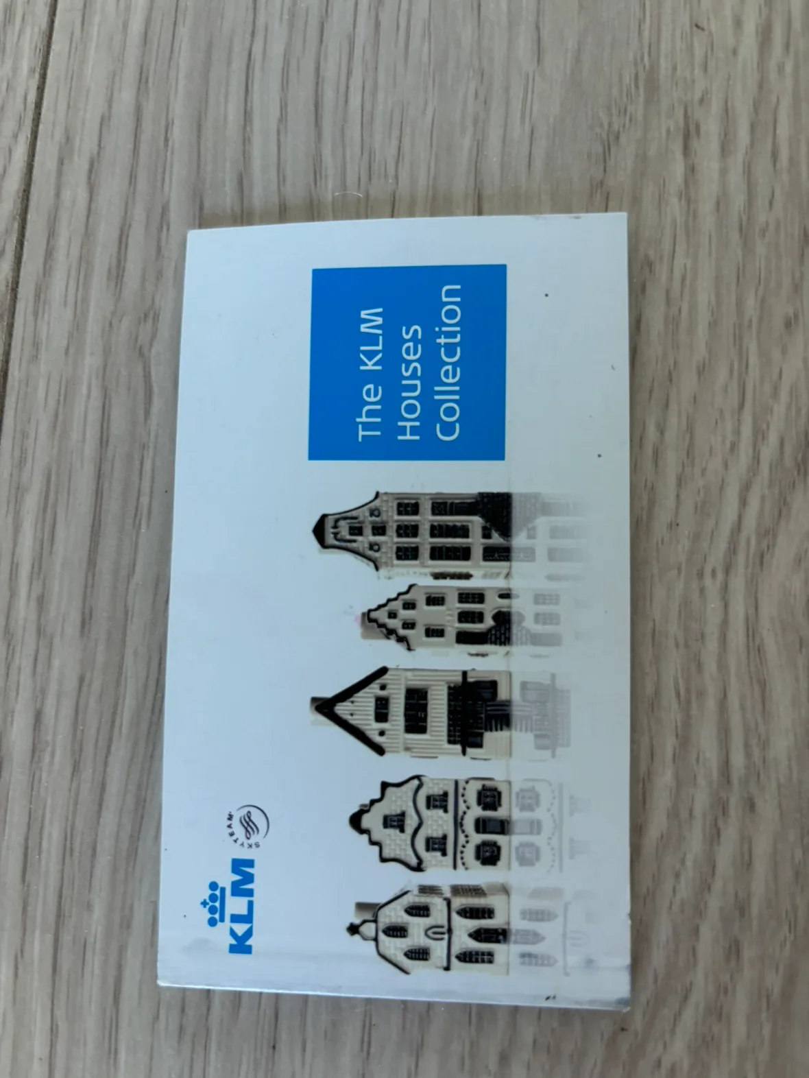 KLM Houses Collection Amsterdam booklet