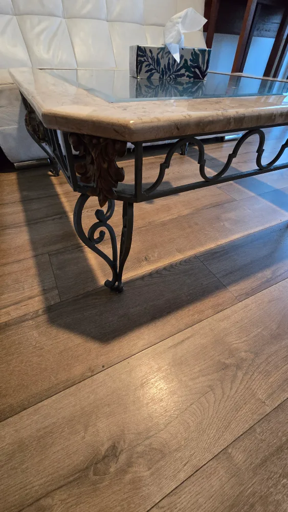 Couch and Strong Iron stand table thumbnail