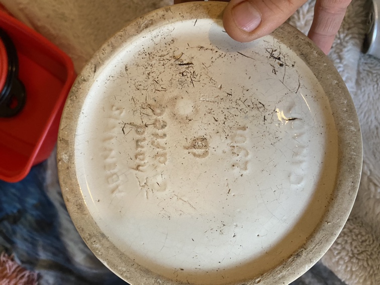 Vintage "Ye Olde Canadian" Sugar and flour Crock  #thriftypicks - photo 5