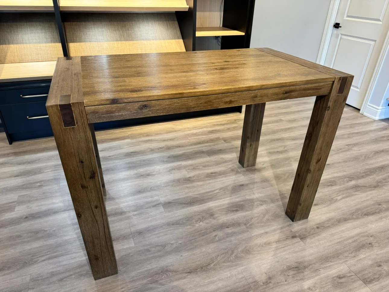 Structube Solid Acacia Wood Bar Table thumbnail