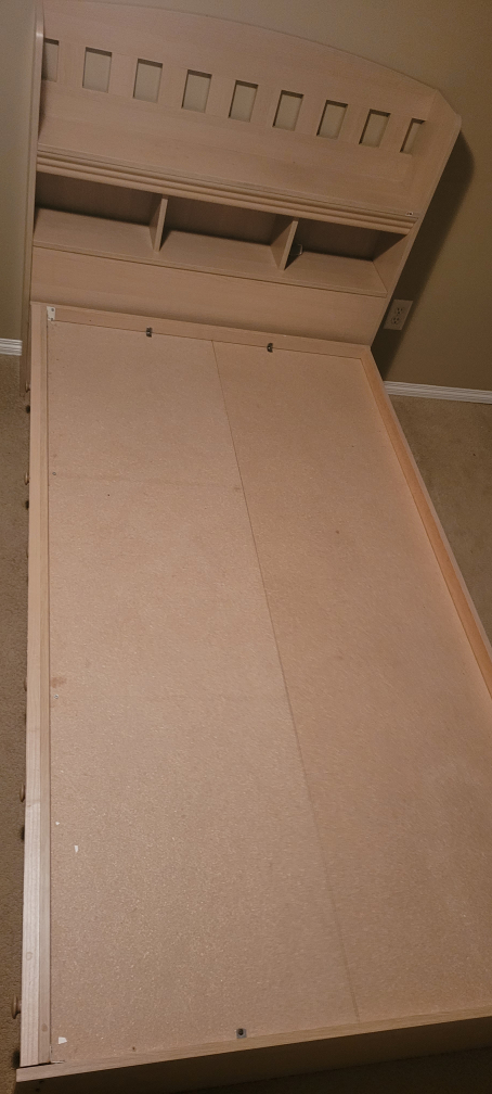 Captain Bed with Book Shelf