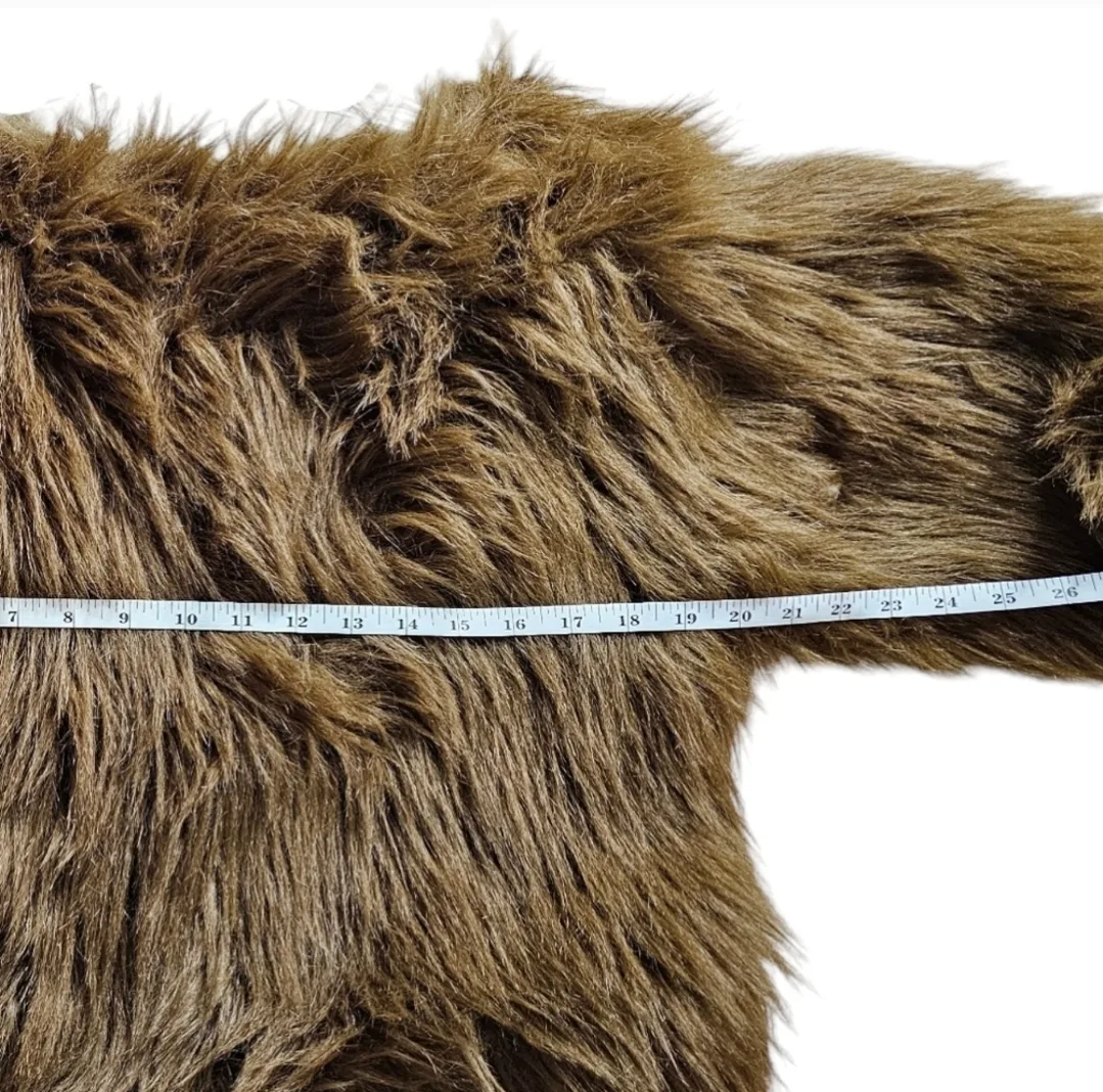 Wookiee  Ewok or Brown Bear Halloween Costume for bigger kid image indicator(7)