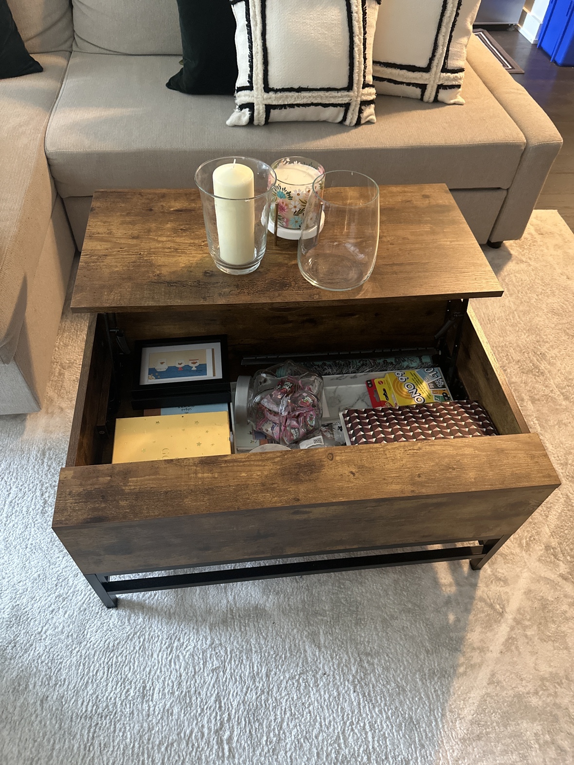 Lift Top Coffee Table - photo 3