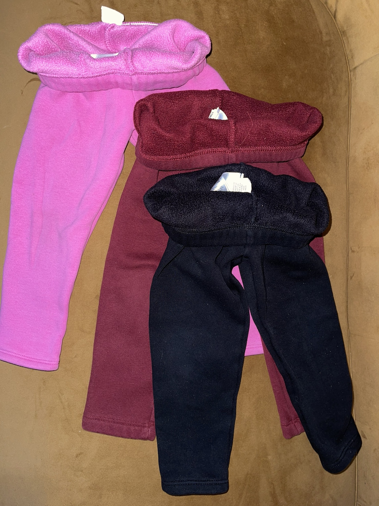 Old Navy & gap Fleece Leggings 3Y- 3 Pack -3x$15