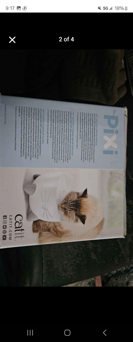 Catit Pixi Water Fountain with 2 filters - photo 2