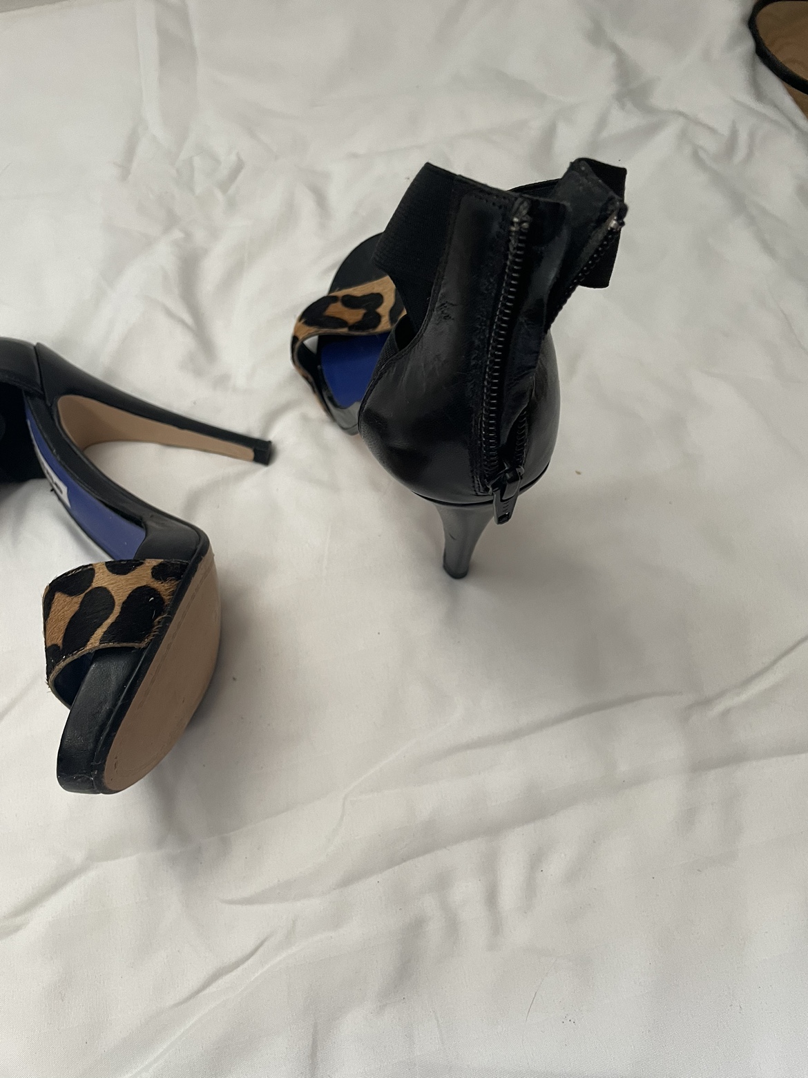 Dune leopard heels with purse - photo 3
