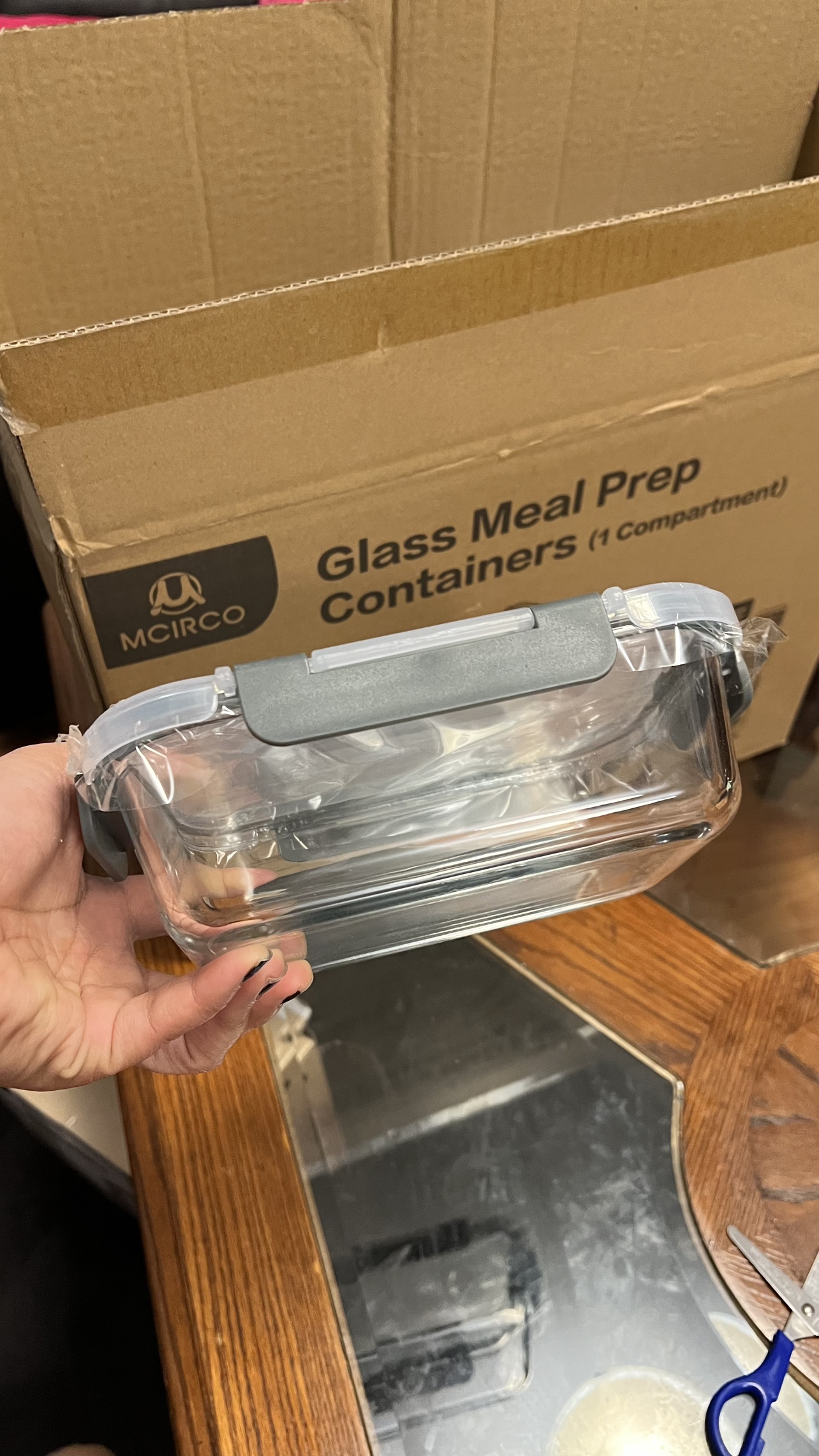Micrco Glass Meal Prep Containers - 10 pcs - photo 2