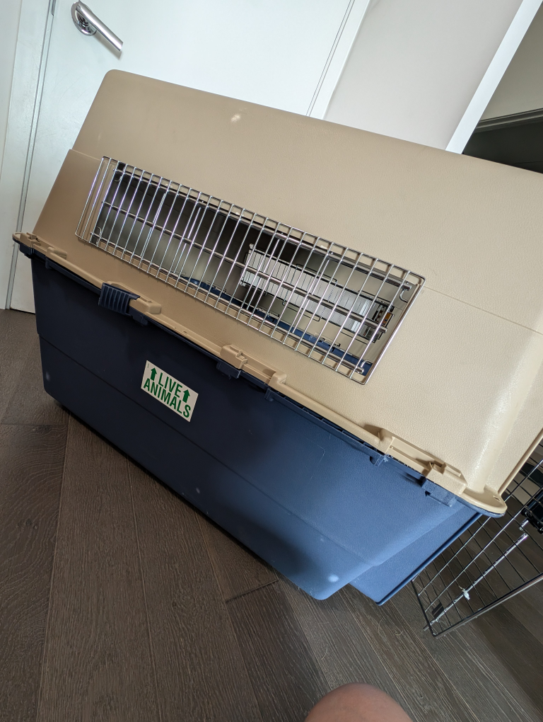 Pet carrier with wheels / crate / kennel - photo 4