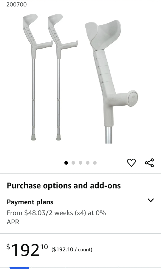Pair of Crutches