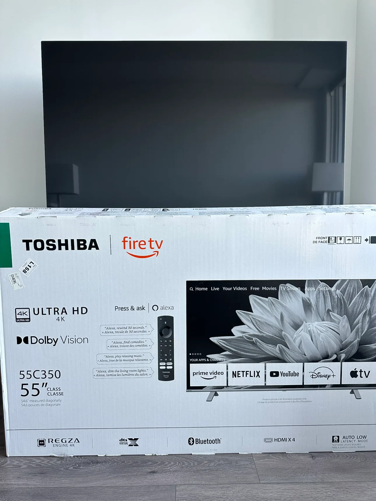 Toshiba 55" 4K UHD Fire TV (Smart TV) image indicator(9)