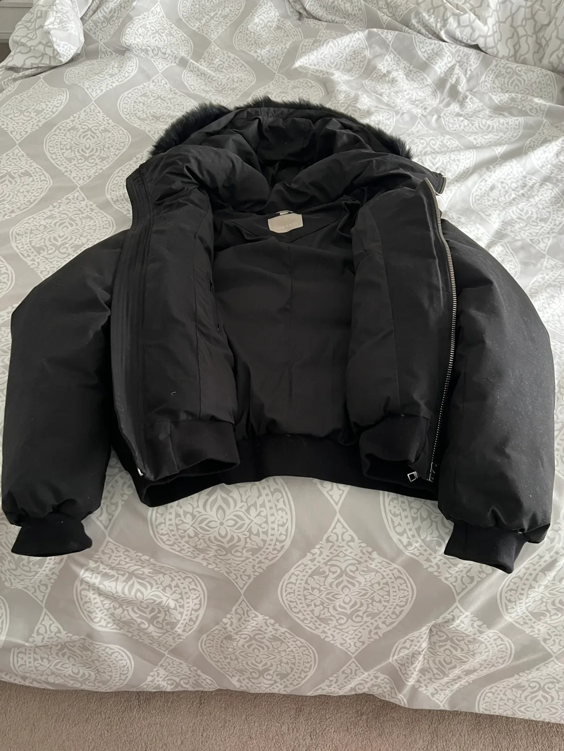 Soia & Kyo Men's Black Puffer Jacket high end, designer image indicator(3)