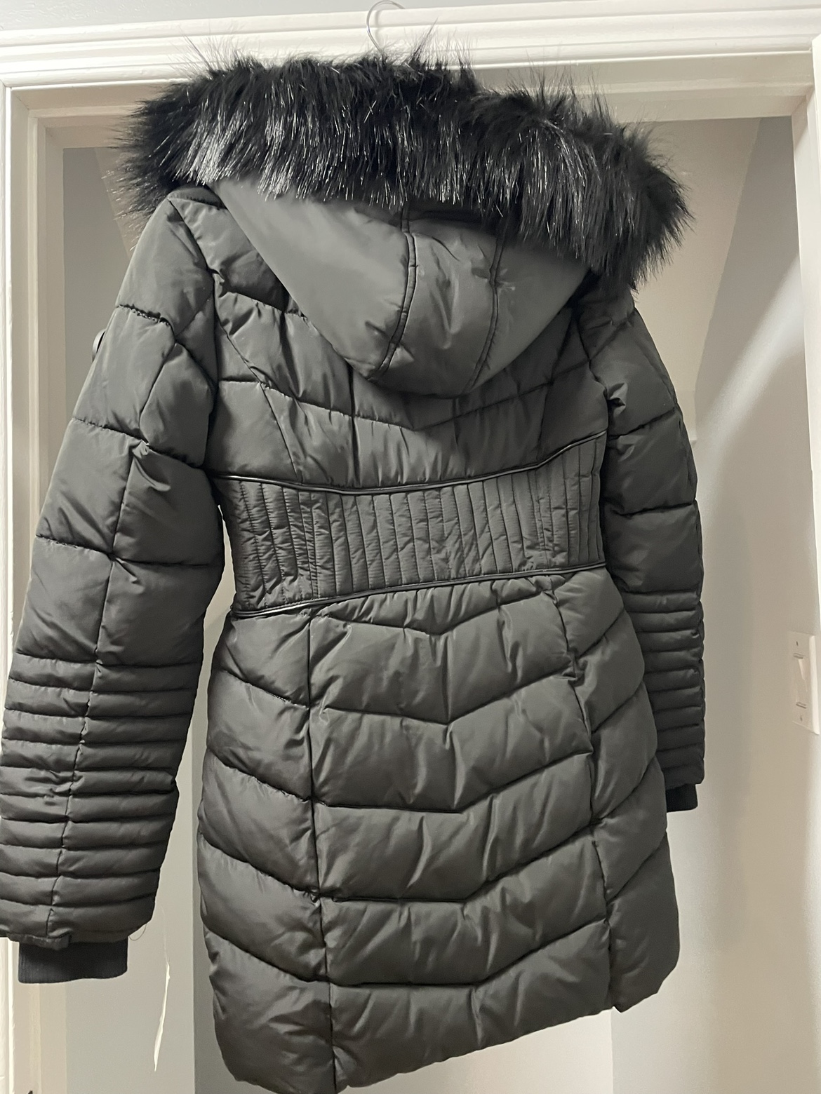 Noize Black Winter coat  with Fur Hood - photo 3