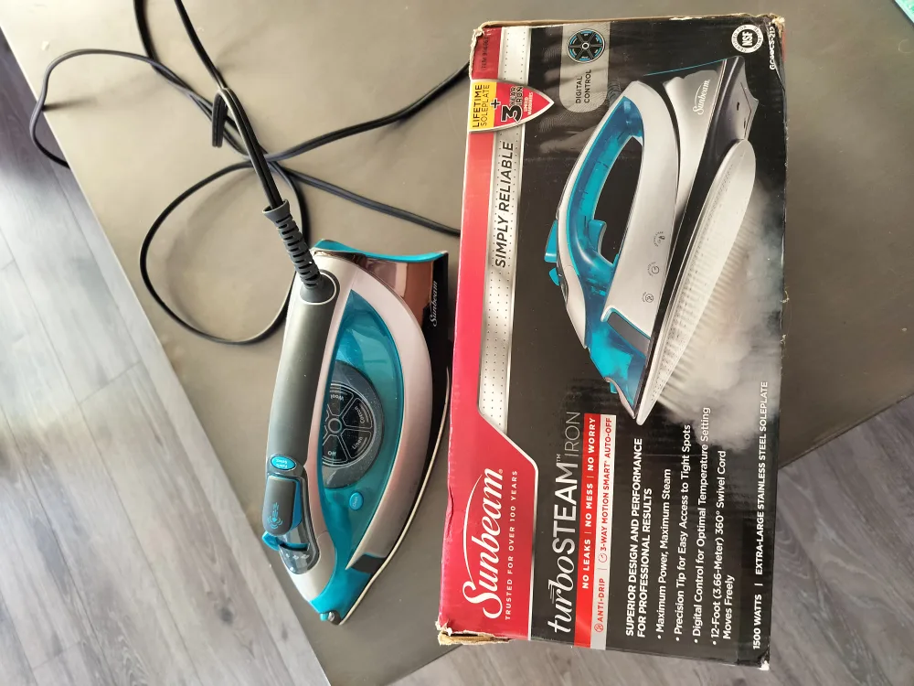 Sunbeam TurboSteam Iron machine thumbnail